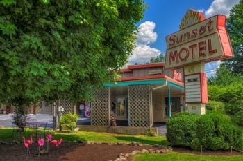 The Sunset Motel Brevard Eksteriør bilde